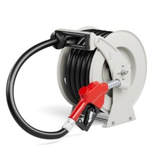 Fuel Hose Reel, 1" x 33' Retractable Fuel Hose Reel, 300 PSI Diesel Hose Reel