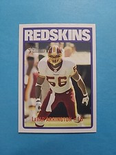 LaVAR ARRINGTON 2005 TOPPS HERITAGE FOOTBALL CARD # 110 H4161