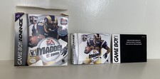 Madden Football 2003 BOX INSERTS ONLY Gameboy Advance GBA Great condition