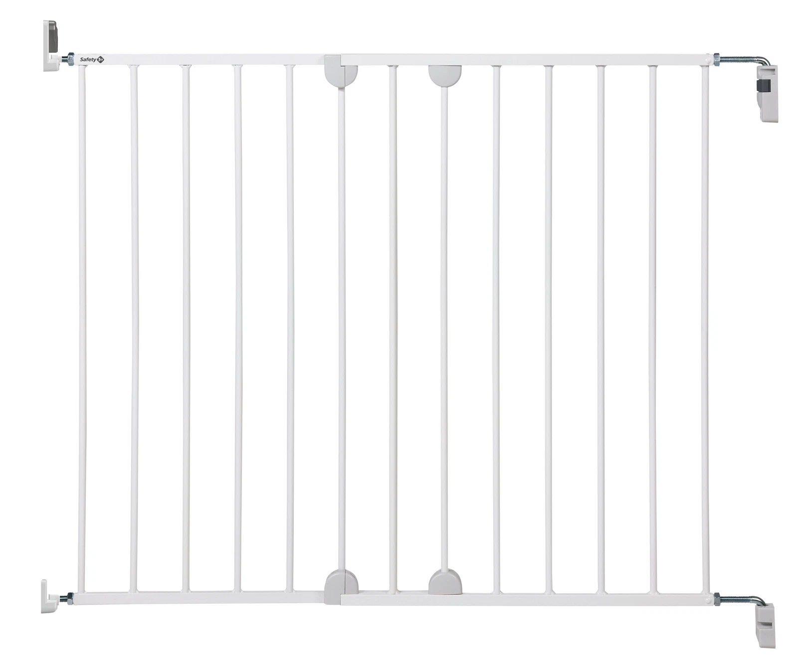 Safety 1st Gates Wallfix Extending Metal Gate White Baby Safety 62-102 Wide NEW