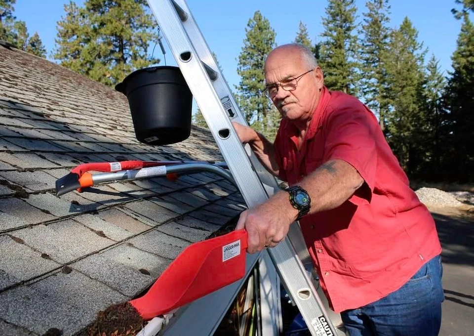 Versátil estabilizador separador de escalera - resistente al óxido con capacidad de carga de 375 libras Foto 4 de 4