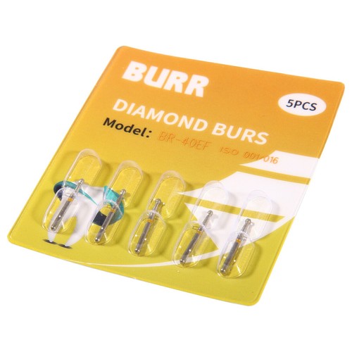 5 pcs Zahnarzt Diamant Bohrer Schleif Fräs Präparation Dental High speed Turbine - Bild 659 von 757