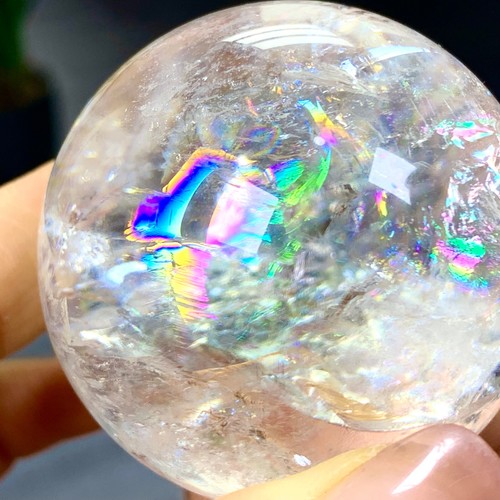 185G Natural Rainbow Osmanthus Quartz Sphere Crystal Healing - 第 14/17 張圖片