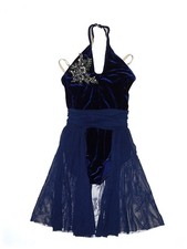 Girl Weissman Hiding Under Water 11600 Blue Lyrical Dress Dance Costume LC