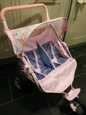 poussette jogger jumeaux jouet