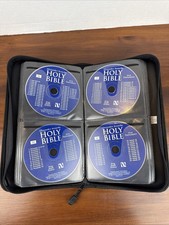 Alexander Scourby Holy Bible on Audio CD King James & New Testament 57 Discs
