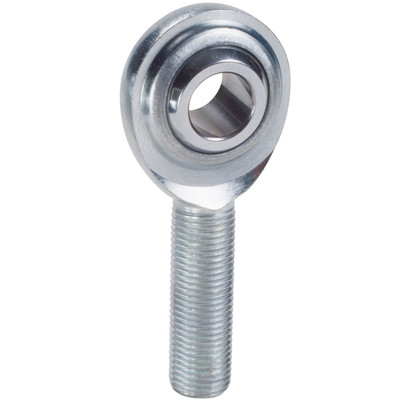 QA1 CMR4 1/4in. Bore 1/4in.-28 RH Male Thread 2 Piece Carbon Rod End