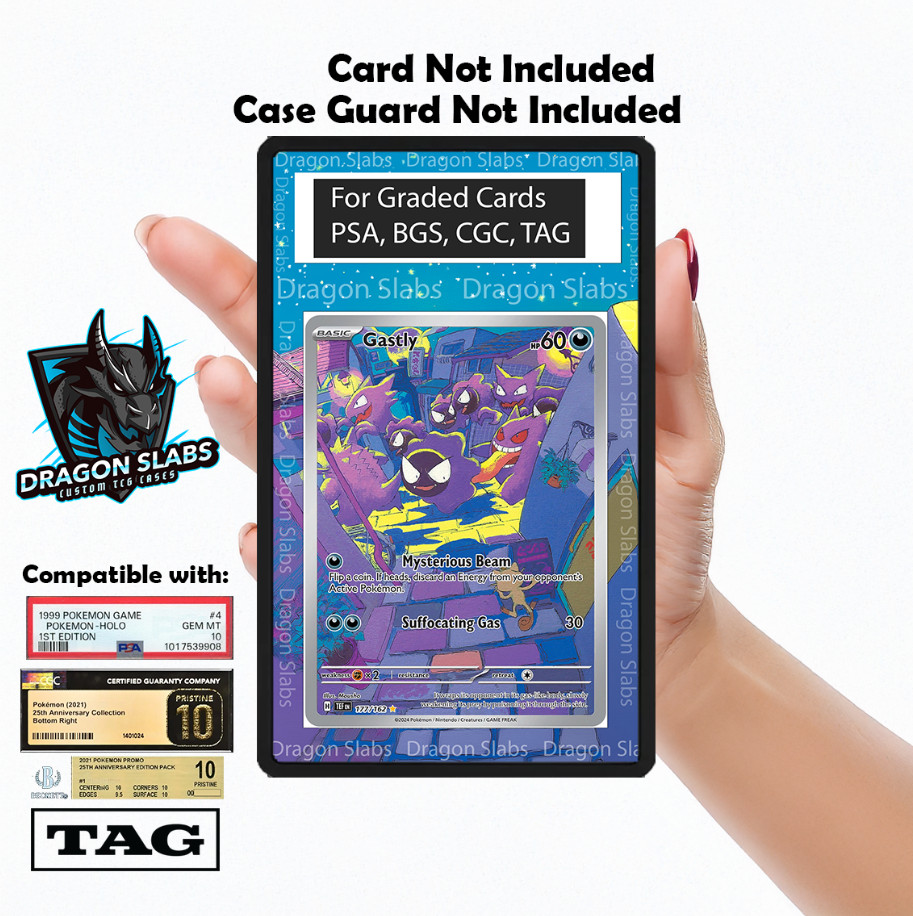 Gastly 177/162 IR Temporal Forces PSA BGS CGC TAG Extended Art Pokemon