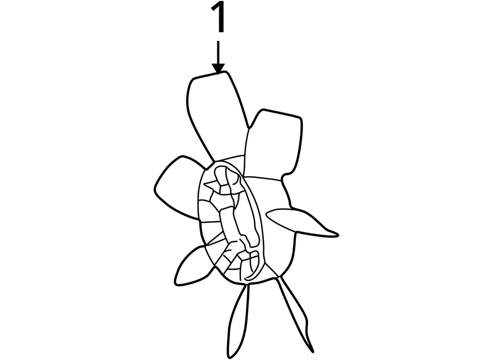 Radiador accionado por correa con hoja de ventilador 4/05 para 98-05 LEXUS LX470 632059 Foto 4 de 4