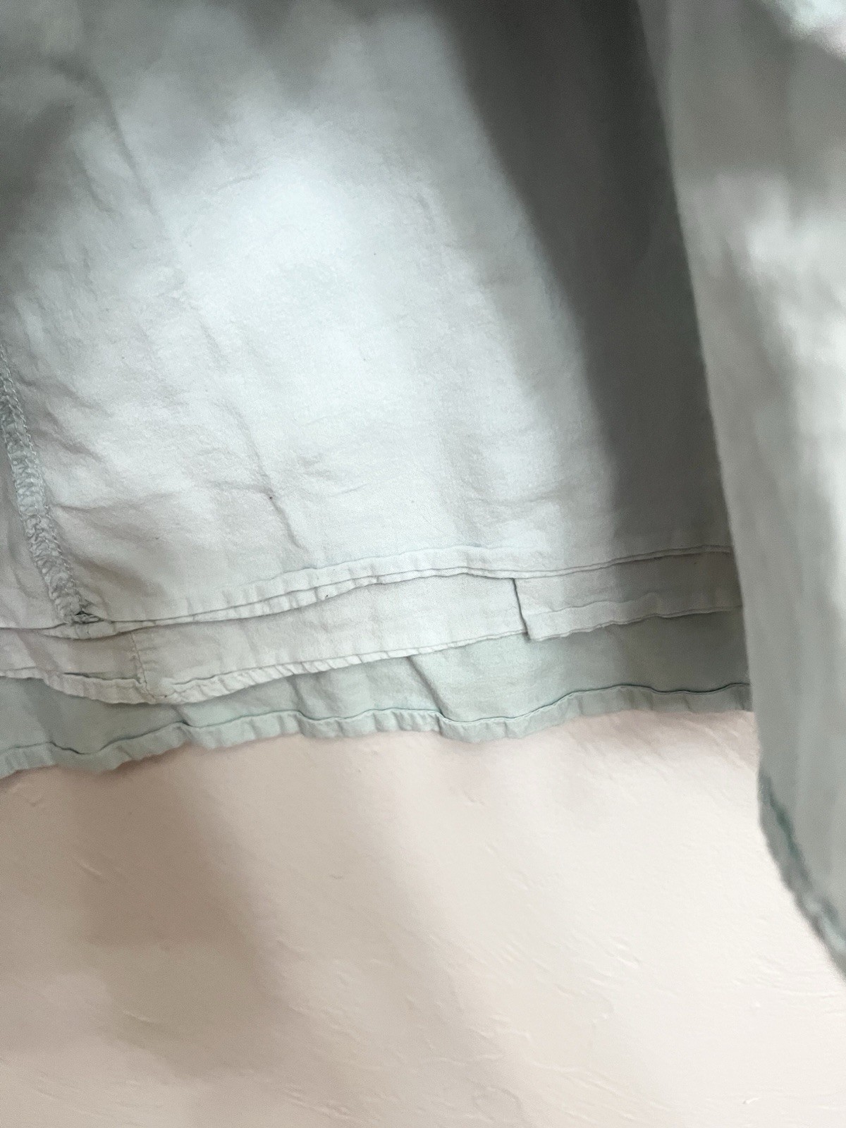 American Eagle Skirt Size 4 Patchwork A-Line Blue… - image 9