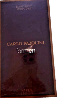 Carlo Pazolini For Men Eau De Toilette Spray 3.4 oz 100ml Sealed NIB