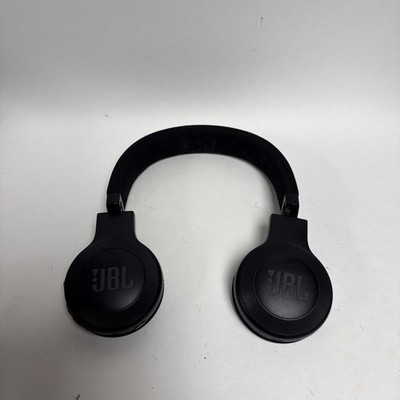 JBL E45BT Wireless On-Ear Wireless Headphones Black Bluetooth (Need Pads)