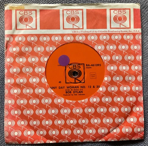 BOB DYLAN - RAINY DAY WOMAN rare NEW ZEALAND 1966 / FOLK ROCK / MINT- !!!