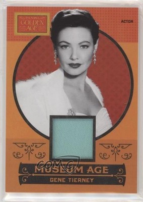 2014 Panini Golden Age Museum Age Gene Tierney #38 q7k