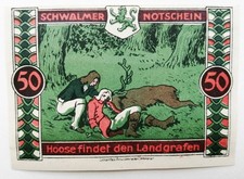 Treysa 50 Pfennig Notgeldschein Notgeld Gutschein