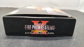 HUMAN Super Fire Pro Wrestling X Premium Fighting Game for Sega Saturn Used