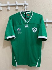 Ireland 2019 World Cup Rugby Union Shirt Canterbury Jersey Size S