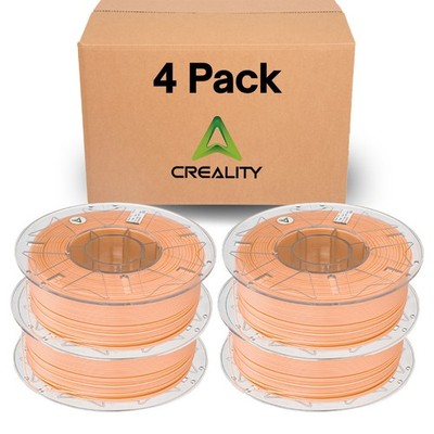 Creality Hyper PLA 3D Printer Filament 1.75mm Peach-Pink, 1kg, High-Speed - 4pk