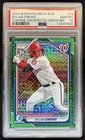 2024 Bowman Mega Box Dylan Crews Chrome Prospects Green Refractor #/99 PSA 10