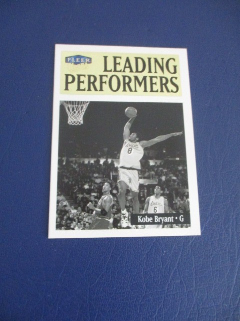 98-99 Fleer Ultra Leading Performers Kobe Bryant LA Lakers #3 of 15 LP Rare