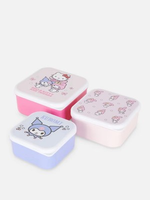 3 Stück Hello Kitty and Friends Brotdosen Rosa Primark