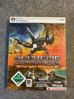 Supreme Commander Forged Alliance - PC Spiel Strategie Big Box