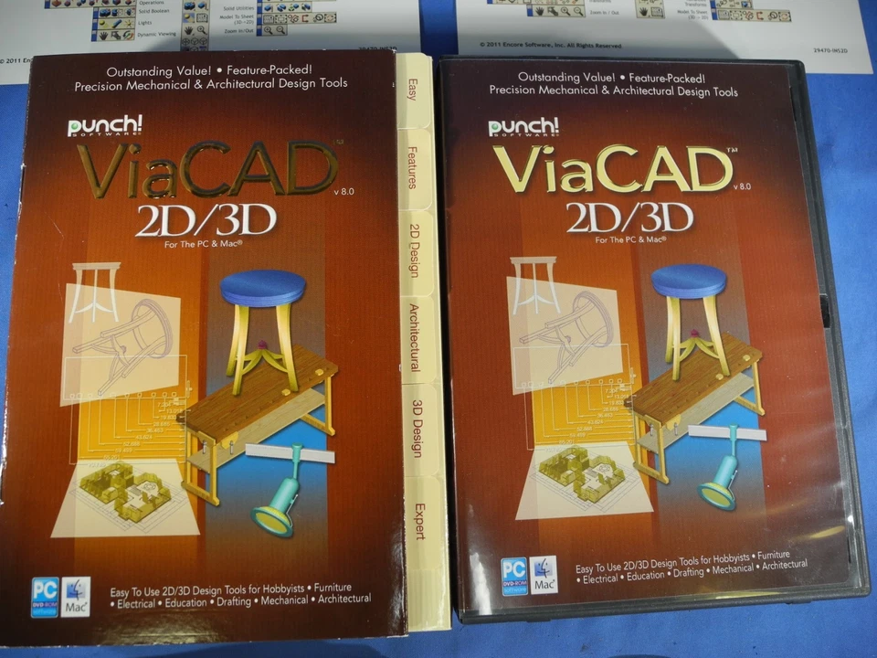 Ventanas de diseño mecánico y arquitectónico de precisión Punch ViaCAD V8.0 2D/3D Foto 2 de 4