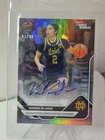 2025-26 BOWMAN U NOW MARCH MADNESS VANESSA DE JESUS  RAINBOW FOIL AUTO  /99