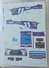 2016 11 Denny Hamlin FedEx Office 1/64 NASCAR Waterslide Decals