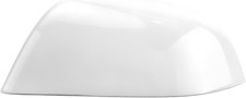 Compatible with Tesla Model 3 2017-2025 Rearview Mirror Cover, Glossy White A...