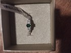 JTV Sterling Silver Chrome Diopside with Diamond Accent Ring — photo 5