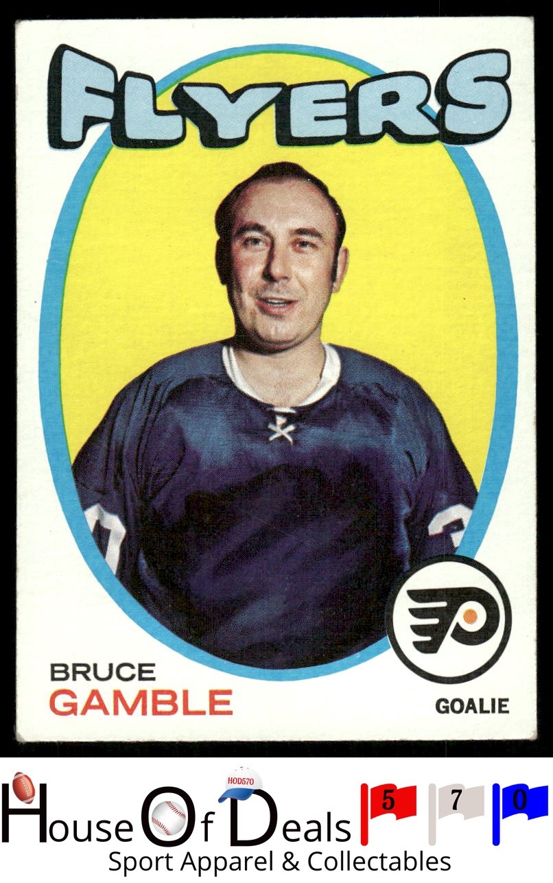 1971-72 Topps #104 Bruce Gamble Philadelphia Flyers NHL Hockey Card