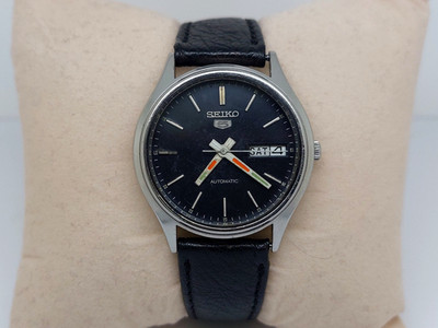 Seiko 5 Automatik Herrenuhr Day-Date 6309 Japan Made Gebraucht 17 Jewels