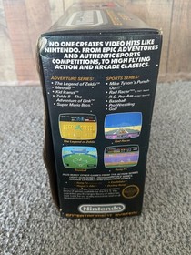 VINTAGE NINTENDO ACTION SET CONSOLE WITH BOX GAME CONTROLLERS INCOMPLETE