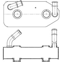 Mahle Clc 178 000S ÖLküHler Automatikgetriebe FüR Vw Seat Skoda Audi A3 Bora