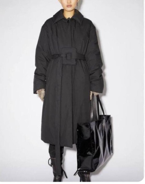 Women Acne Studios Coat Black 40 / L / 48