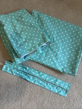 Pottery Barn Teen Dottie Blackout 52" X 84" Pool Panel Curtain 2 Panels
