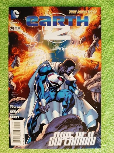 EARTH 2 #25 VF-NM : key 1st Val Zod cover : RD8353 | eBay