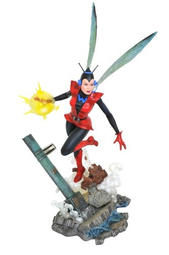 Marvel Gallery Comic Wasp Pvc Statue-image