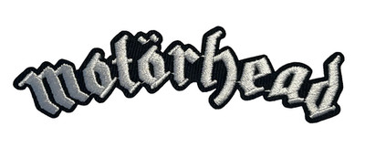 MOTORHEAD - HEAVY METAL ROCK BAND - 3 1/2'' x 1/2'' Embroidered Iron-On Patch