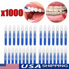 Dental Orthodontic Oral Floss Interdental Brush Lot Toothpick Teeth Cleaning