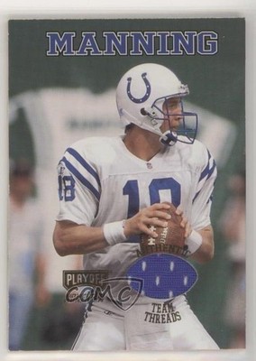 1998 Momentum SSD Team Threads Home Jerseys Peyton Manning #18 Rookie RC HOF tt7