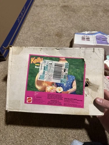 Vintage Kelly Baby Sister of Barbie Nursery School 1996 Set