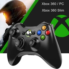 Wireless Controller For Microsoft Xbox 360 & 360 Slim Windows System PC Laptop