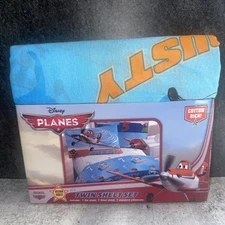 New Disney Planes 3 Piece Twin Sheet Set New - From Pixar Cars