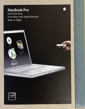 2006 Apple كمبيوتر advertising card MacBook برو Intel كور Duo معالج