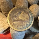 Dug Civil War 💥 🇺🇸 💣 Gilt Massachusetts Volunteer Militia Coat Button Gilted