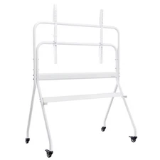 TV Stand on Wheels 35-100in Capacity 198lb VESA 800x600 Height Adjustable