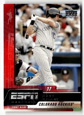 2005 Upper Deck ESPN #30 Todd Helton