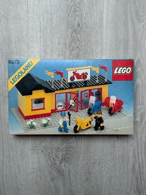 LEGO Classic Town 6373 Motorcycle Shop Original Packaging Box in Top Condition